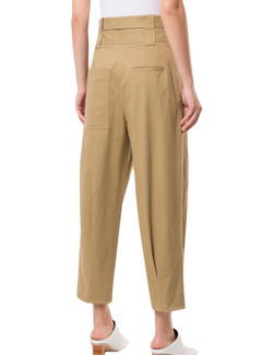 Pleated Wide-leg Trousers